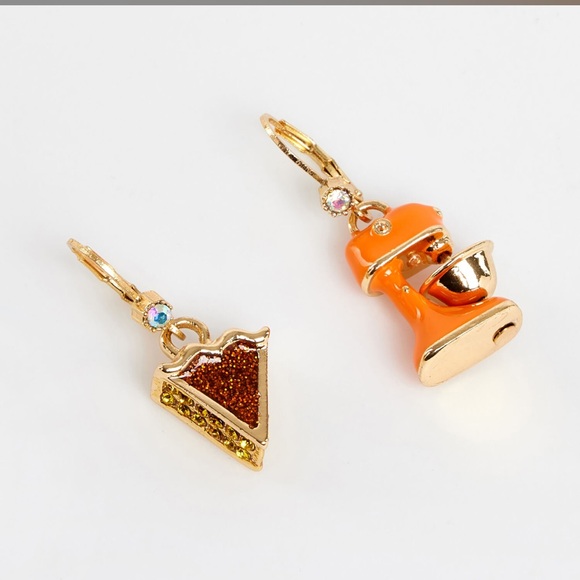 Betsey Johnson Jewelry - Betsey Johnson  Cake Drop Earrings